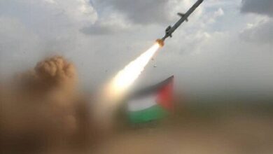 شلیک دو موشک از نوار غزه به سرزمین‌های اشغالی
