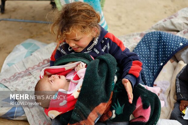 شهادت دختر بچه ۴ ساله فلسطینی بر اثر گرسنگی