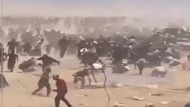 شهادت ۱۰ فلسطینی بر اثر خفگی در مرکز آمریکایی توزیع کمک در غزه!