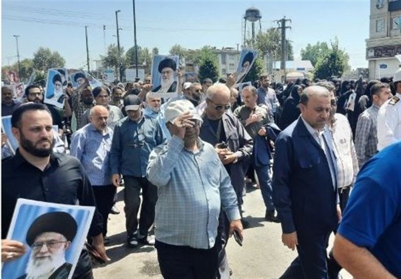 طنین فریاد مظلومان غزه در خیابان‌های گیلان/ اعلام انزجار از صهیونیسم
