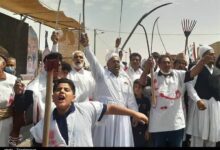 قیام مردم سیستان به خونخواهی امام حسین(ع) با شعار «لبیک یا خامنه‌ای»