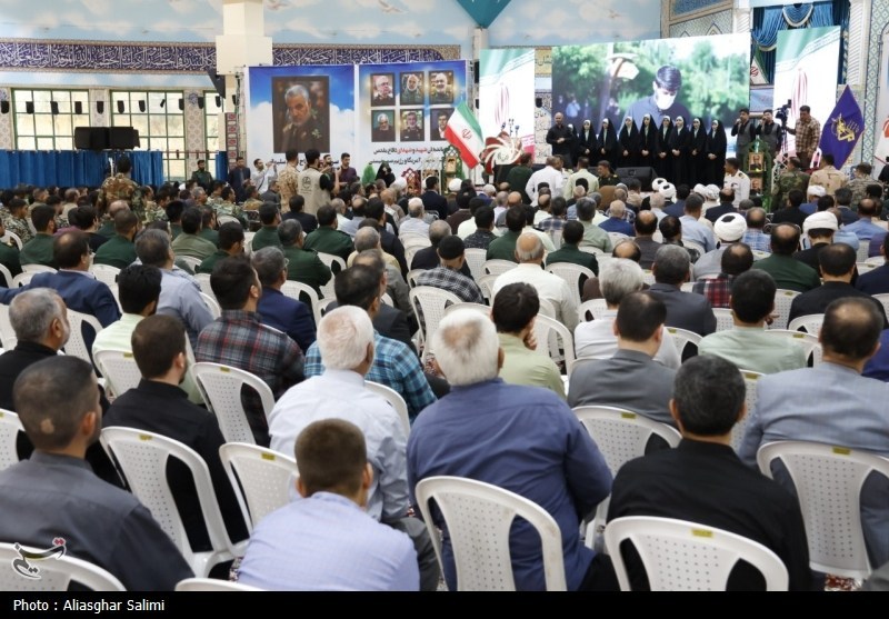 مراسم اربعین شهدای اقتدار ایران در بجنورد برگزار شد+تصاویر