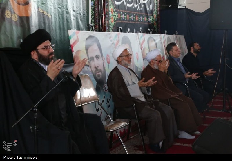 مراسم اربعین شهدای اقتدار در زنجان