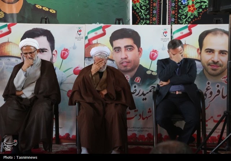 مراسم اربعین شهدای اقتدار در زنجان