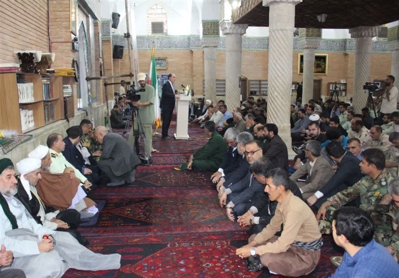 مراسم اربعین شهدای اقتدار در کردستان/تجدید میثاق با آرمان‌های شهدا+تصویر