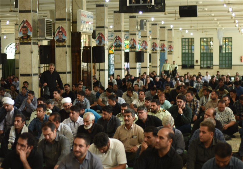 مراسم اربعین شهدای اقتدار کرمانشاه برگزار شد+تصاویر