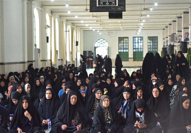 مراسم اربعین شهدای اقتدار کرمانشاه برگزار شد+تصاویر