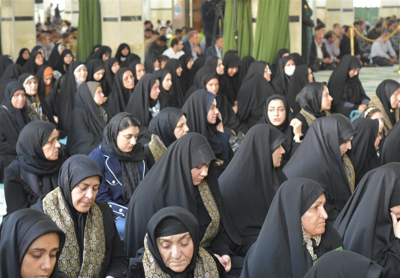 مراسم اربعین شهدای اقتدار کرمانشاه برگزار شد+تصاویر