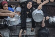 مسئول فلسطینی: گرسنگی و تشنگی در غزه بیداد می‌کند