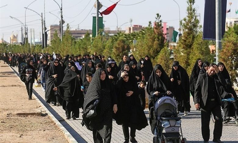 موکب دانشجویان ایرانی در مسیر نجف تا کربلا سیار می‌شود