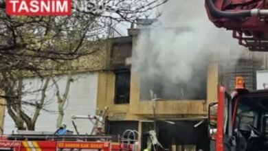 نجات جان 3 نفر از حریق یک منزل مسکونی در خیابان تالار اصفهان