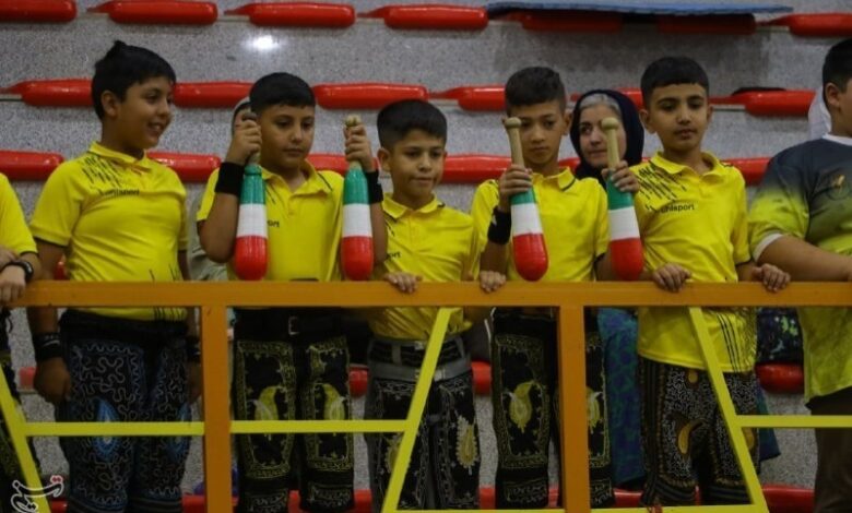 نخستین جشنواره ورزش زورخانه ای خردسالان کشور در همدان برگزار شد
