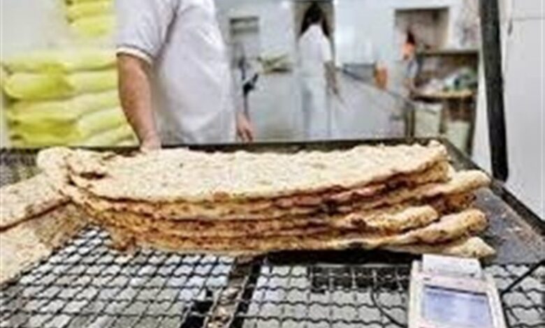 نرخ نان در کرمانشاه افزایش یافت