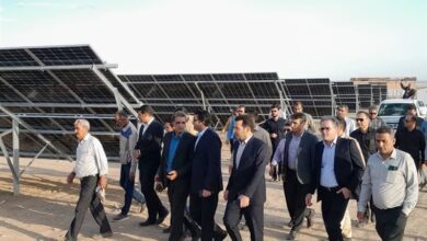 نصب 170 پنل خورشیدی و حذف خاموشی چاه‌های کشاورزی بردسکن