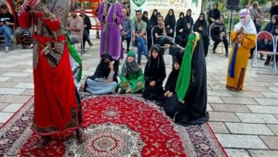 نغمه‌های عاشورا در نسیم‌شهر طنین‌انداز شد