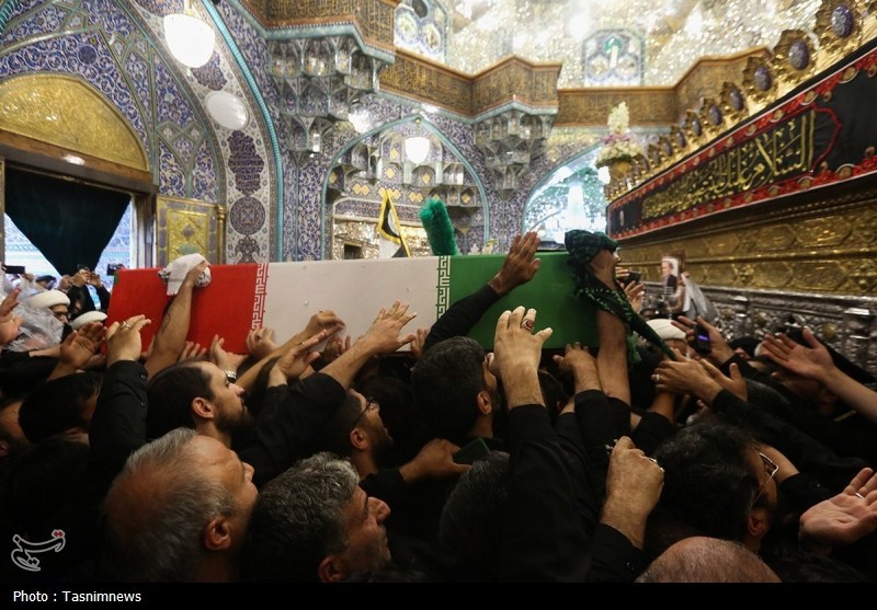 وداع باشکوه امت با سردار مقاومت؛ تشییع حماسی شهید ایزدی در قم+ تصاویر