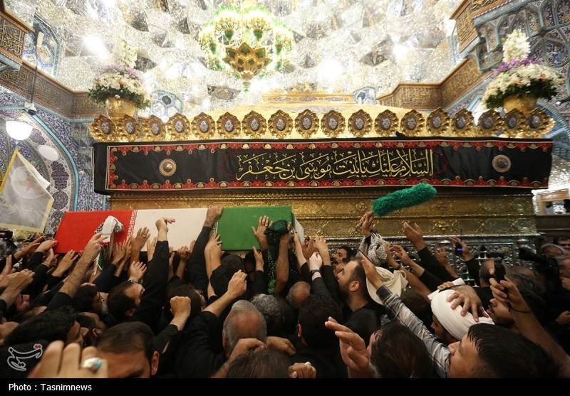 وداع باشکوه امت با سردار مقاومت؛ تشییع حماسی شهید ایزدی در قم+ تصاویر
