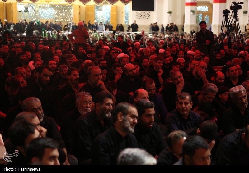 وداع باشکوه با سرلشکر شهید ایزدی در حرم حضرت معصومه(س) + تصاویر