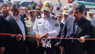 پلیس راه اراک ـ توره افتتاح شد