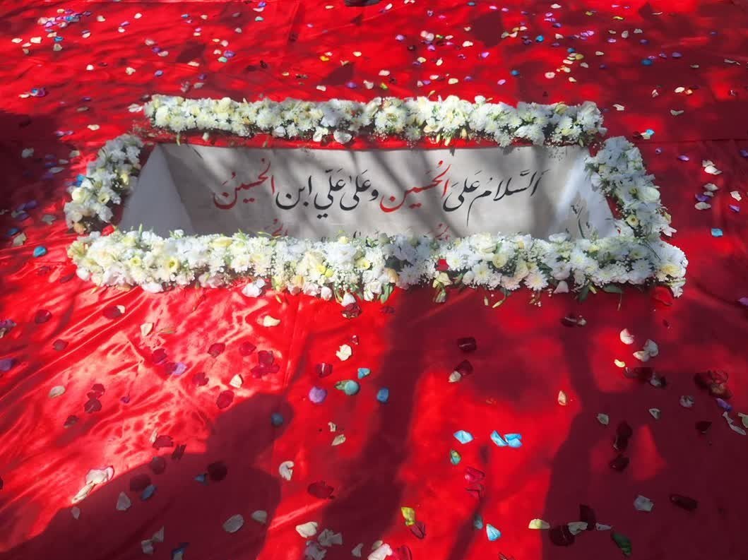 پیکر شهید غیب‌پرور در آغوش خاک آرام گرفت + تصویر