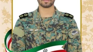 پیکر شهید مدافع وطن "هومن غیاثوند" در ملایر آرام گرفت