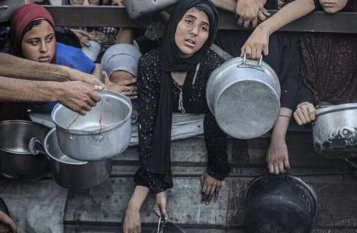 گرسنگی در غزه؛ سلاح خاموش اما مرگبار+تصاویر