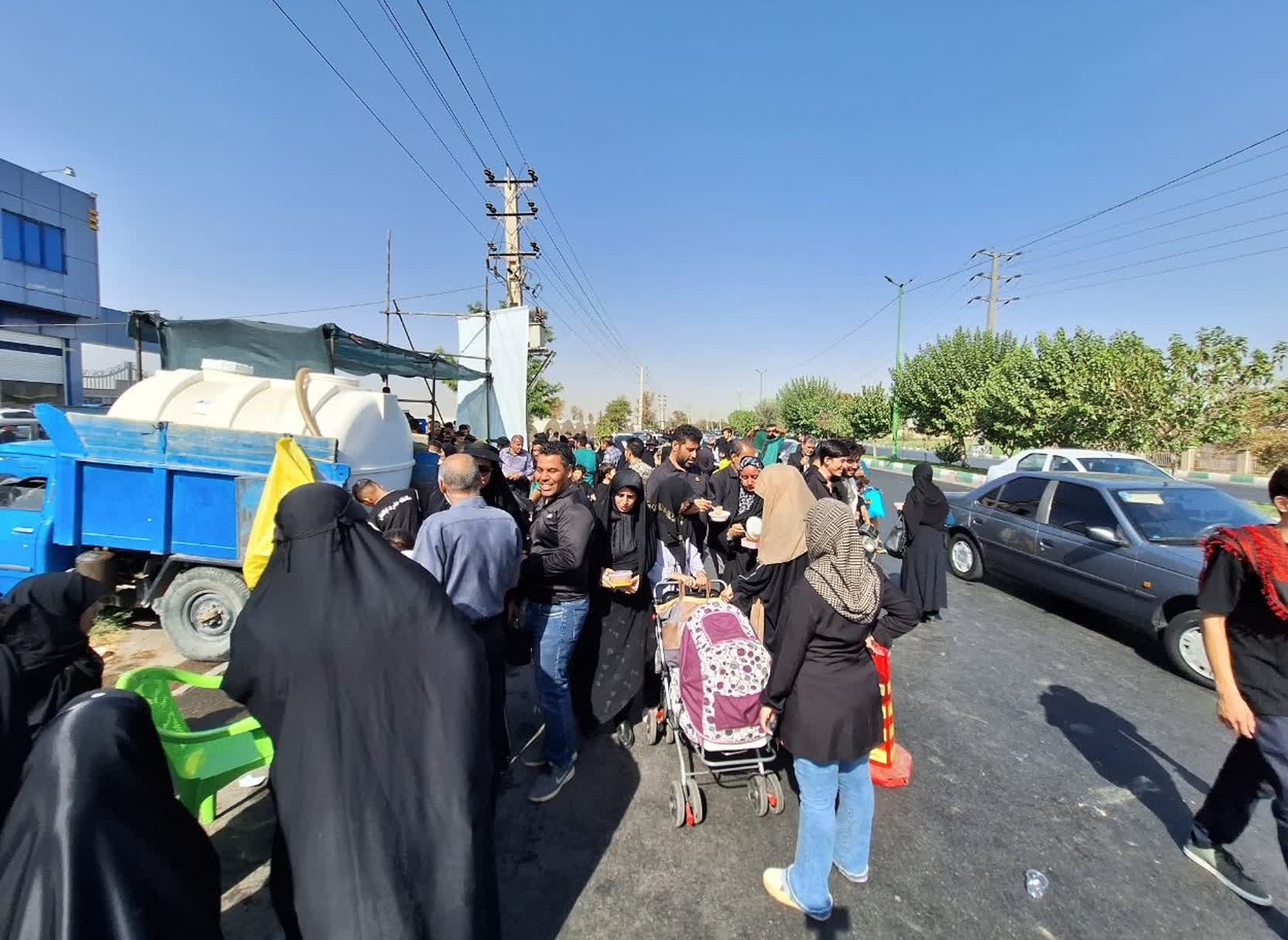 آیین معنوی «ارض طوس» از ورامین تا پیشوا برگزار شد+تصاویر