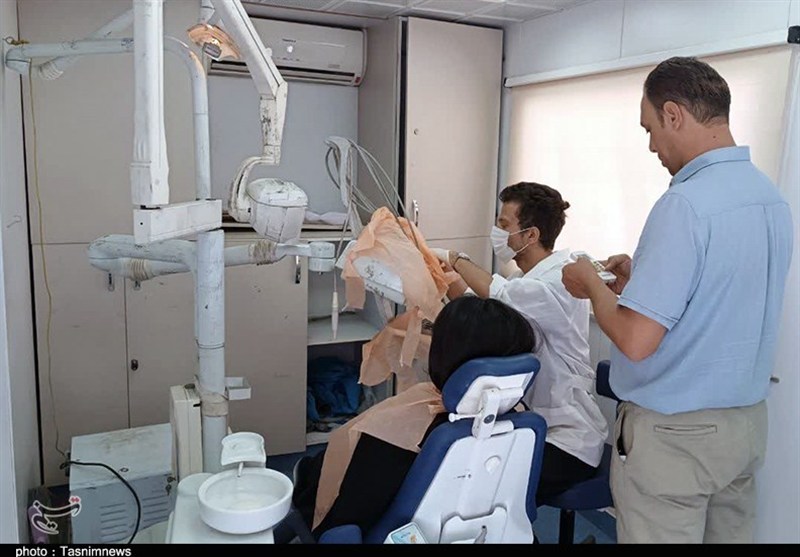 ارائه خدمات پزشکی و دندانپزشکی رایگان سپاه در حسن‌آباد سنندج+تصویر