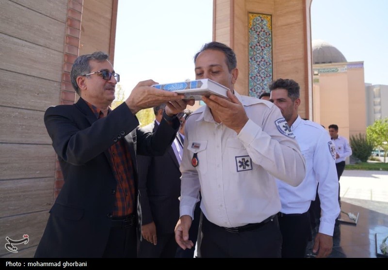 اعزام اورژانس 115 خراسان جنوبی برای خدمت‌رسانی به زائران اربعین حسینی