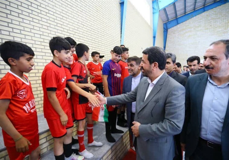 افتتاح سالن چندمنظوره سردار شهید حاج محمدرضا زنجانی در مهاجران