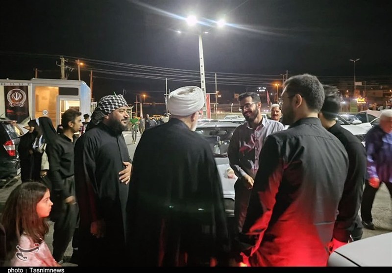 بازدید نماینده ولی‌فقیه در کردستان از بزرگترین موکب غرب کشور+تصاویر