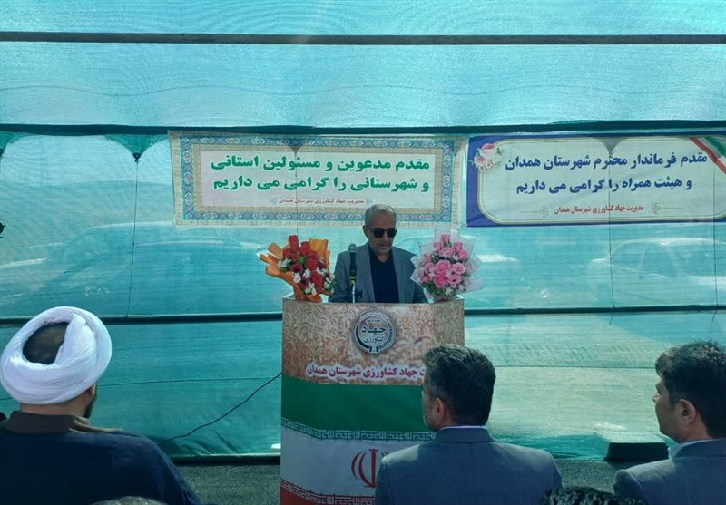 بهره‌برداری از 5 طرح عمرانی، تولیدی و گردشگری در همدان