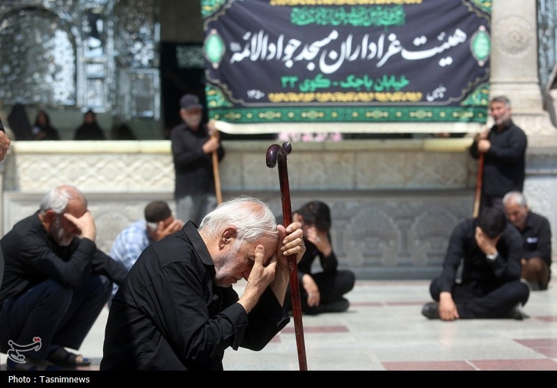 حال و هوای حرم حضرت معصومه(س) در سالروز شهادت امام حسن(ع)+ تصویر