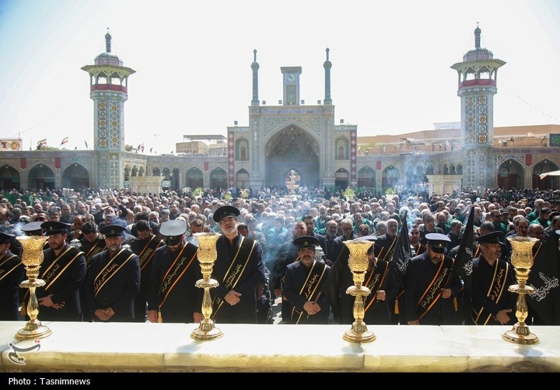 حرم اخت‌الرضا؛ هم‌نوا با توس در سوگ شهادت امام رضا(ع) + تصاویر