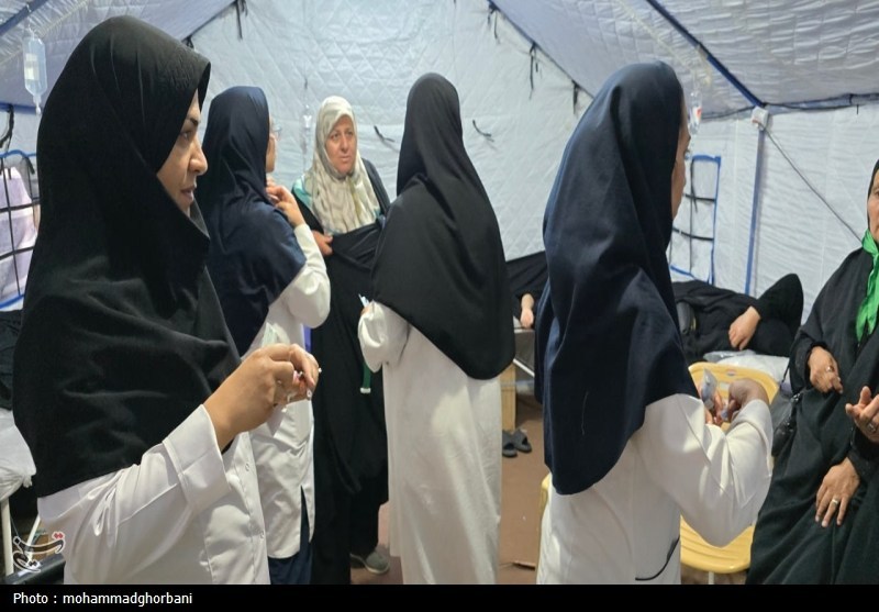 حضور 112 پزشک و پرستار خراسان جنوبی در کاظمین؛ خدمت‌رسانی بی‌وقفه به زائران اربعین حسینی