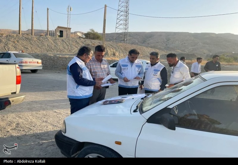 خدمات رایگان دامپزشکی در قالب اردوی جهادی در شهرستان دشتستان