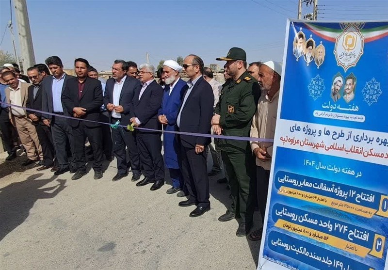 خدمات‌رسانی دولت به مرزنشینان مراوه‌تپه؛ بهبود خدمات درمانی، گازرسانی و احداث مسکن