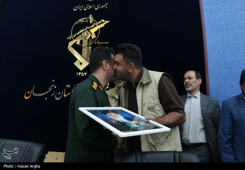 دیدار مدیر خبرگزاری تسنیم با فرمانده جدید سپاه انصارالمهدی (عج)