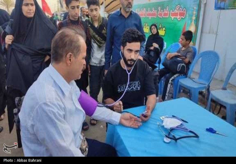 زائران بوشهری در کربلا/ از اشک‌های عاشقانه تا خدمت‌رسانی بی‌منت + تصاویر