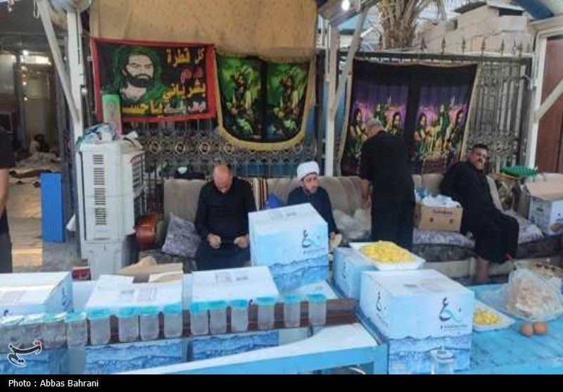 زائران بوشهری در کربلا/ از اشک‌های عاشقانه تا خدمت‌رسانی بی‌منت + تصاویر
