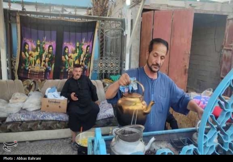 زائران بوشهری در کربلا/ از اشک‌های عاشقانه تا خدمت‌رسانی بی‌منت + تصاویر