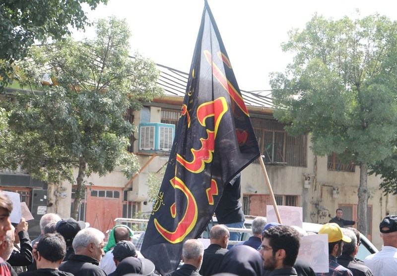 شور حسینی در کرمانشاه؛ جاماندگان اربعین مسیر عشق را با یاد شهدا پیمودند+ تصویر