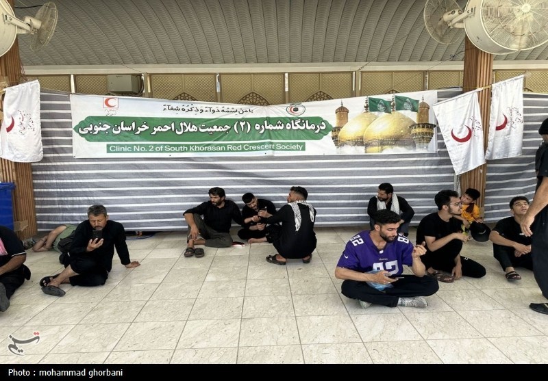 طبابت در دمای 50 درجه/ درمان در هوای حسین و طریق عاشقی+ تصاویر