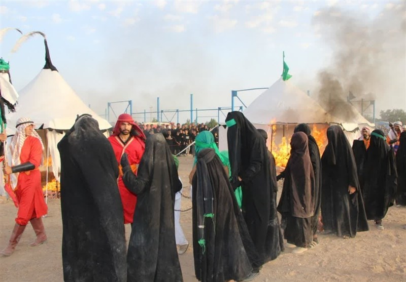 عشق به حسین(ع) مرز نمی‌شناسد؛ جلوه‌های اربعین در سرایان با نوای جابر