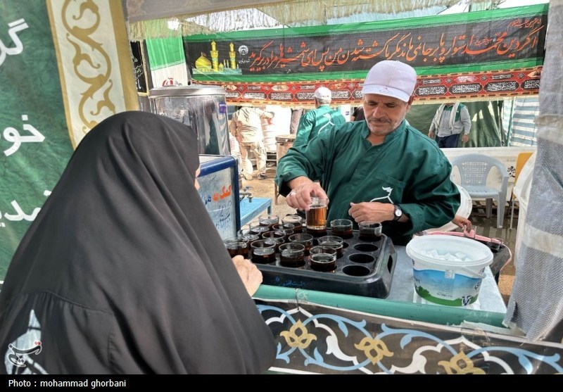 عشقی که گرمای طاقت فرسای عراق را بی‌اثر می‌کند+تصویر