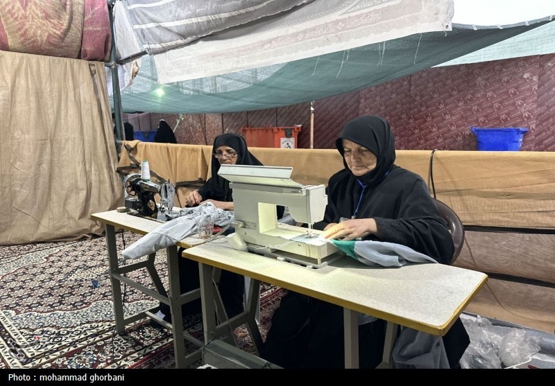 عشقی که گرمای طاقت فرسای عراق را بی‌اثر می‌کند+تصویر