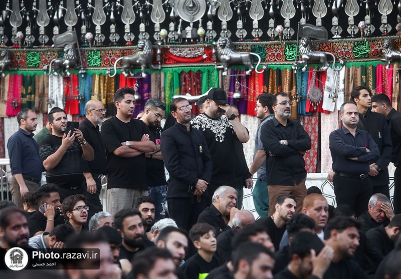 مشهدالرضا در سوگ امام هشتم/ دریای اشک و دلدادگی زائران در روز شهادت امام رئوف