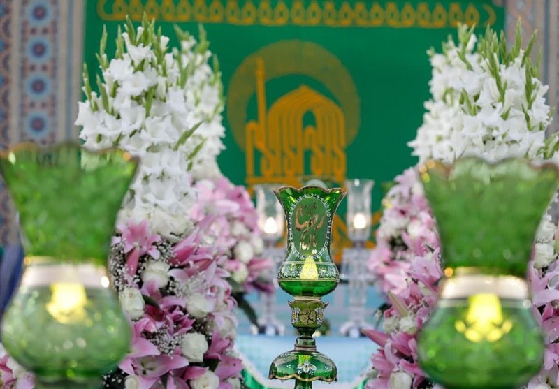 پرچم مشکی گنبد امام رضا (ع) تعویض شد+تصاویر