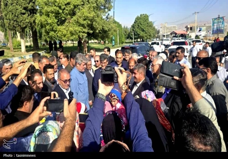 پست برق 132 کیلوولت باشت با حضور معاون رئیس جمهور افتتاح شد+تصاویر