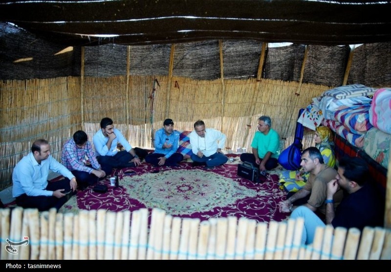 پسینی با عشایر در سرگچینه+تصویر